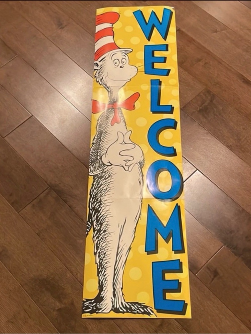 Dr Seuss Welcome Banner
